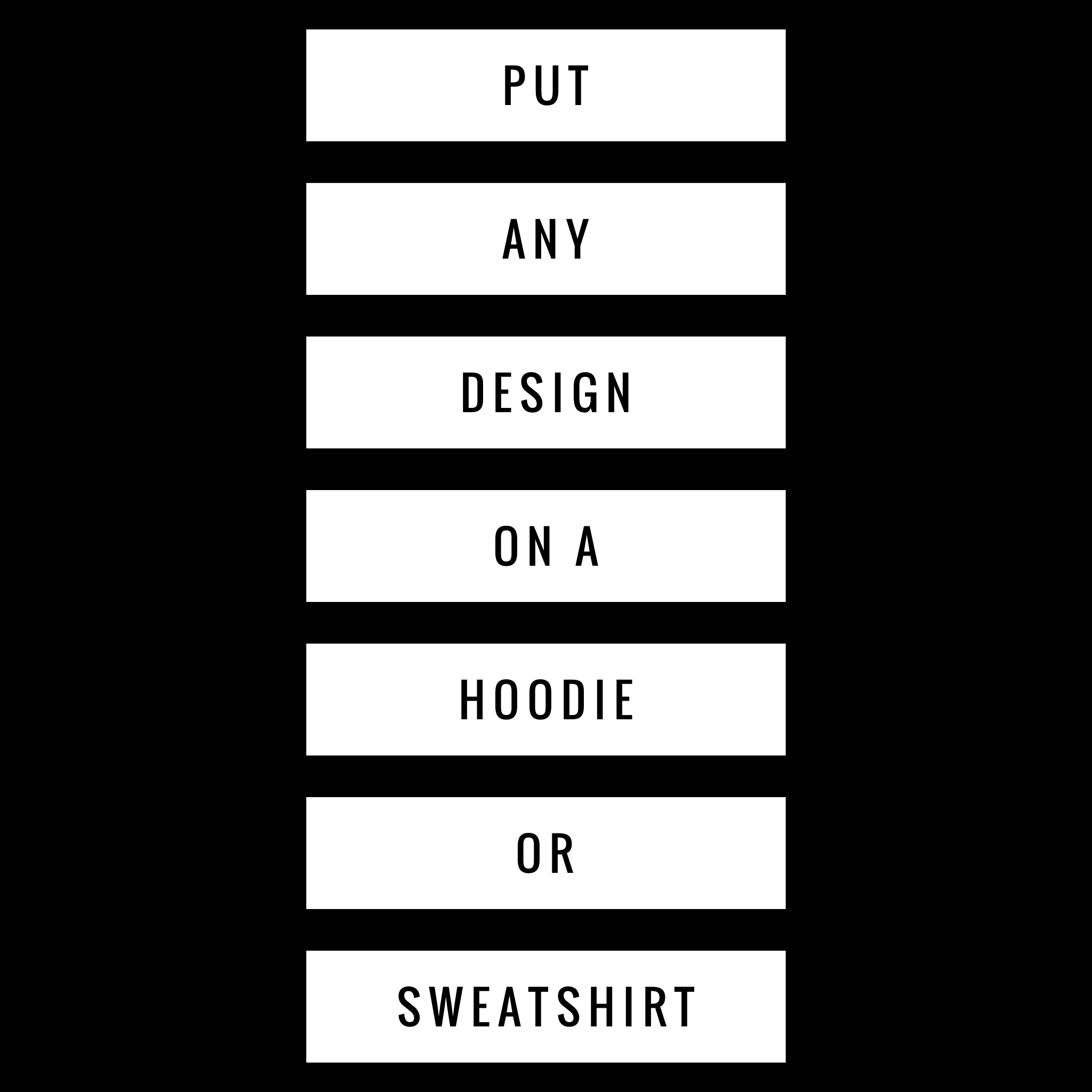 Put Any LJkids Design On A Hoodie Sweatshirt