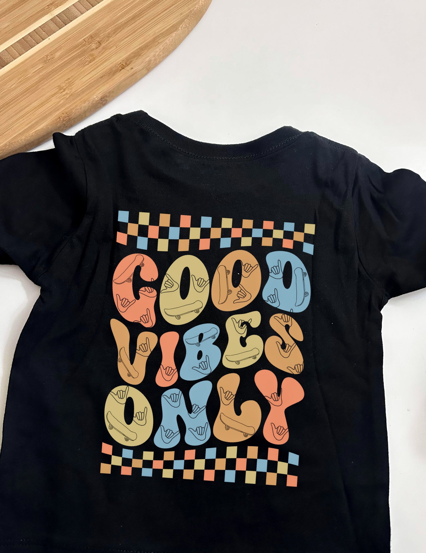 Good Vibes Shaka Sk8board Tee