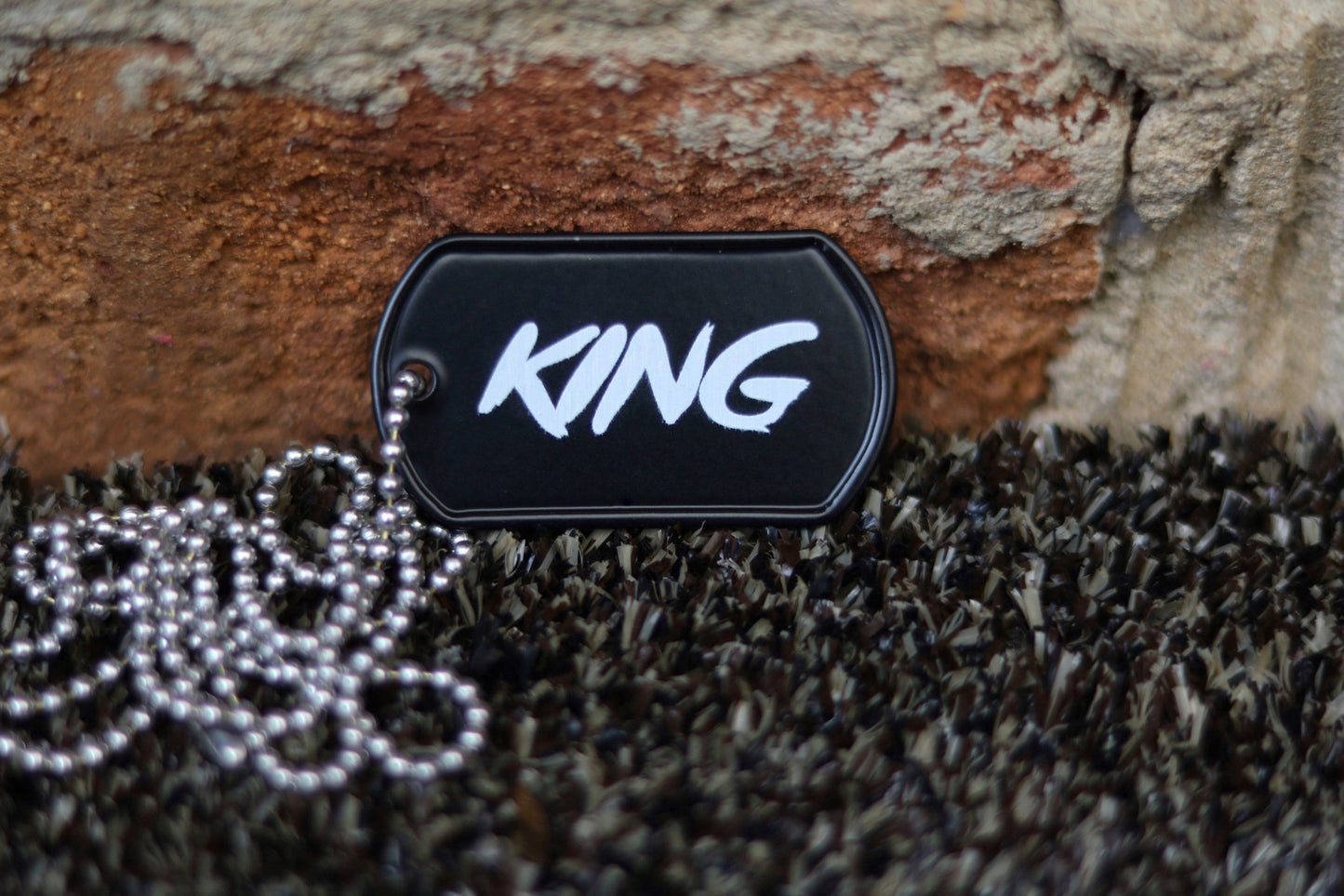 KING Dog Tag